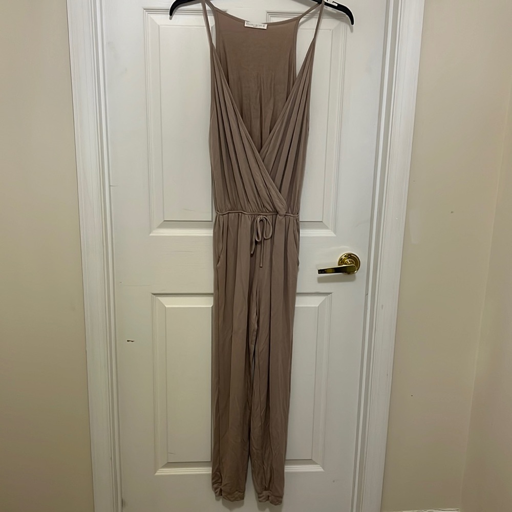 Boutique unique knit jumpsuit you can dress up or down in comfort